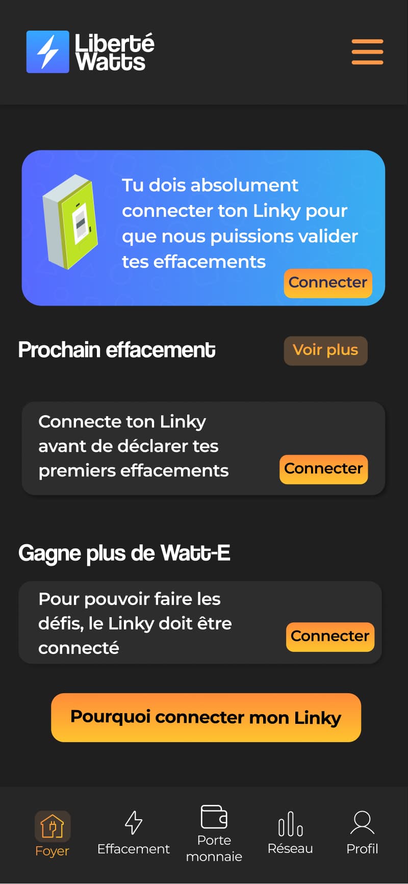 App citoyenne de réduction d'énergie — vue mobile 13